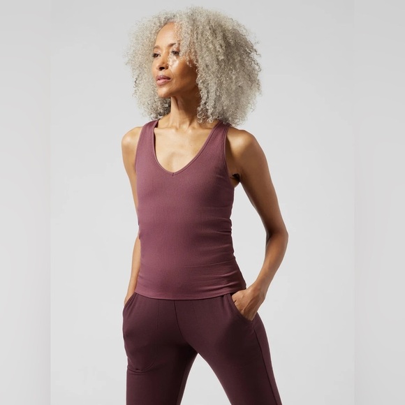 Athleta Aurora Seamless Tank in Tawny Rose, Size S - Picture 1 of 9